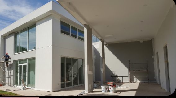 batiment peinture interieure exterieure